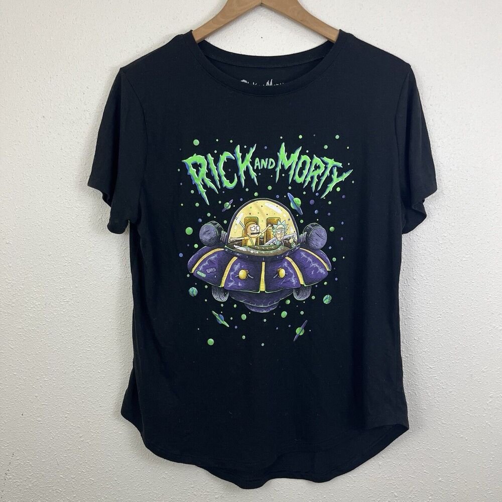 Rick And Morty Adult Swim Graphic T-Shirt Juniors XXL